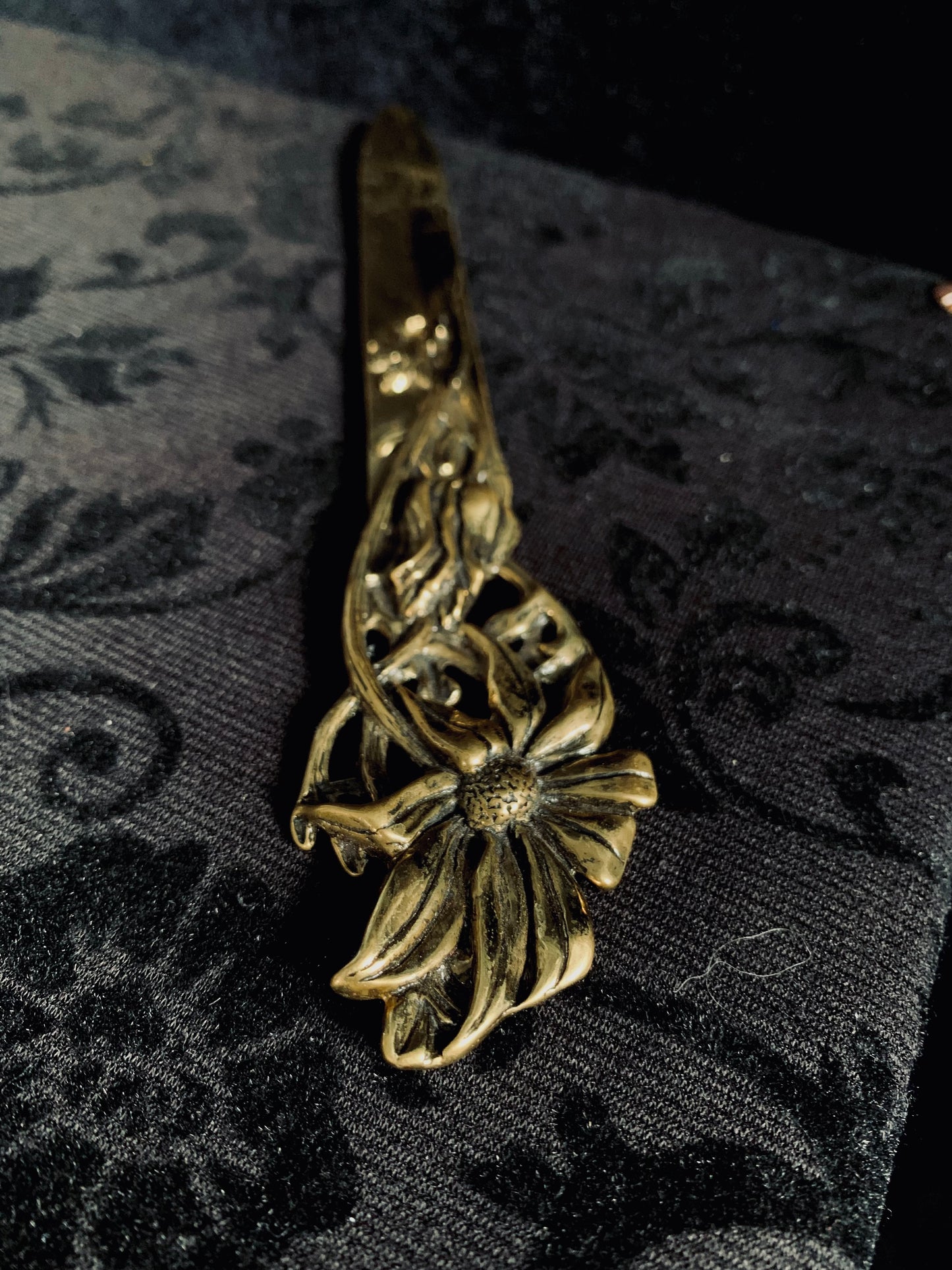 Art deco JJK Brass letter opener