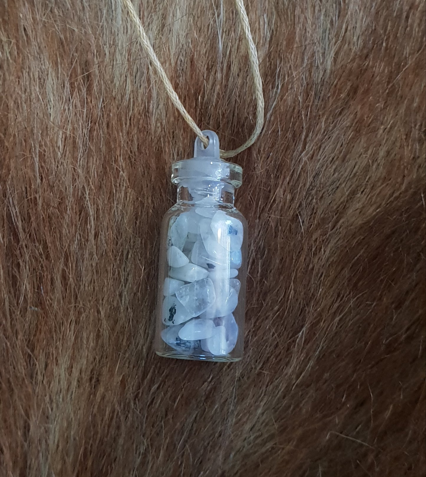 Rainbow Moonstone Necklace