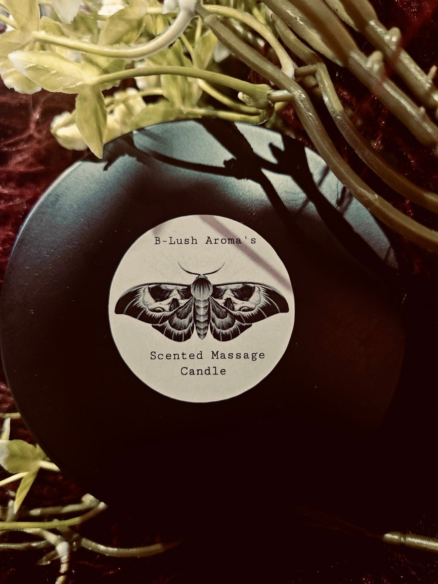 Vanilla Berry Massage candle- Size large