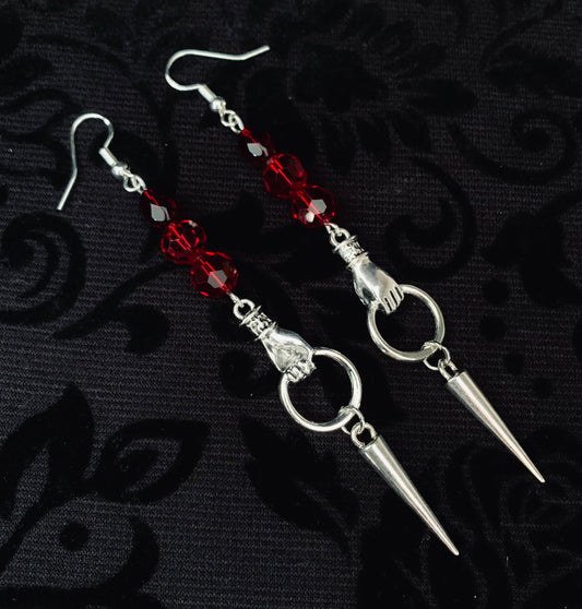 Blood Queen earrings