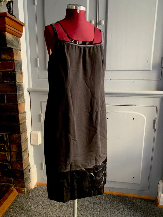 Vintage Cue Designs ‘little black dress’. Size 14