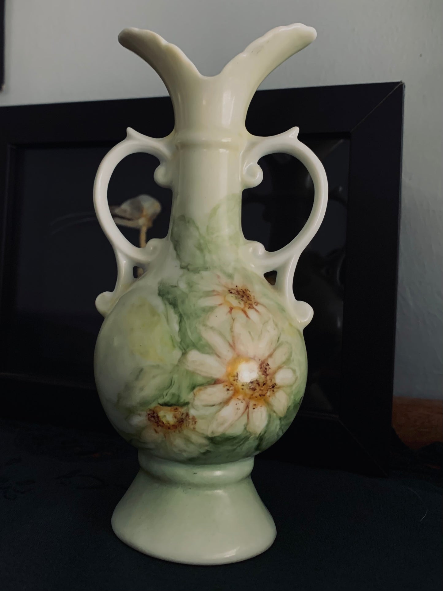 Hand painted vase