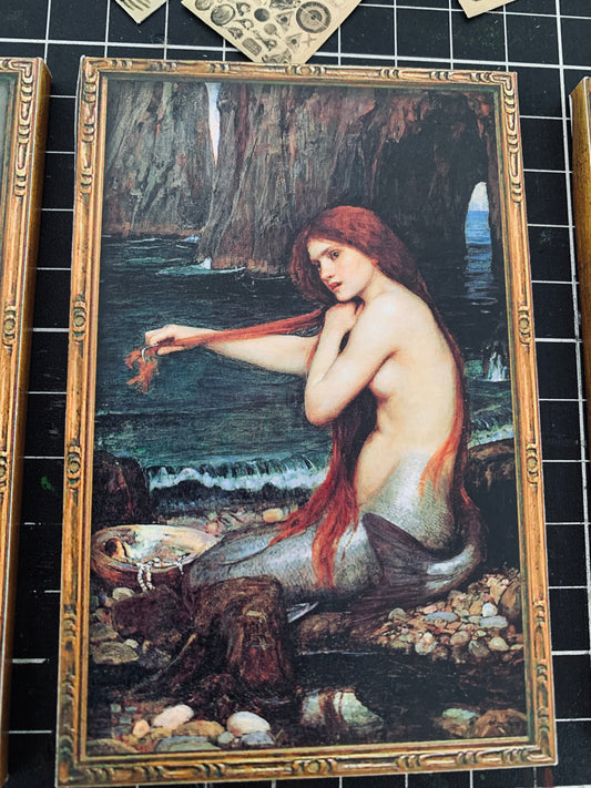 Miniature‘painting’ - mermaid