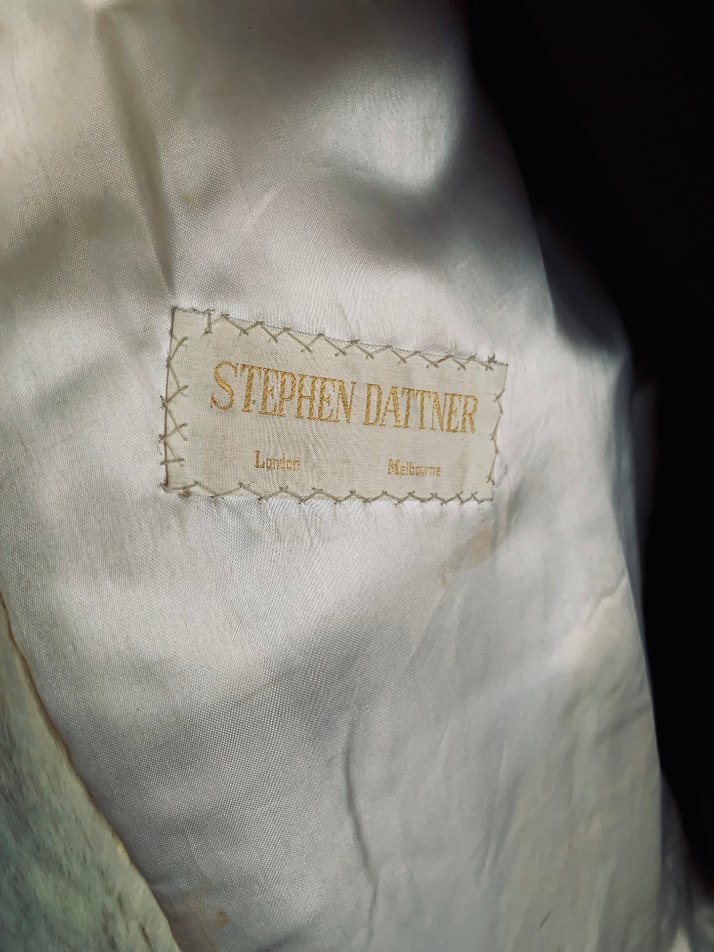 Vintage Blonde Fur Coat – Stephen Dattner, London Melbourne