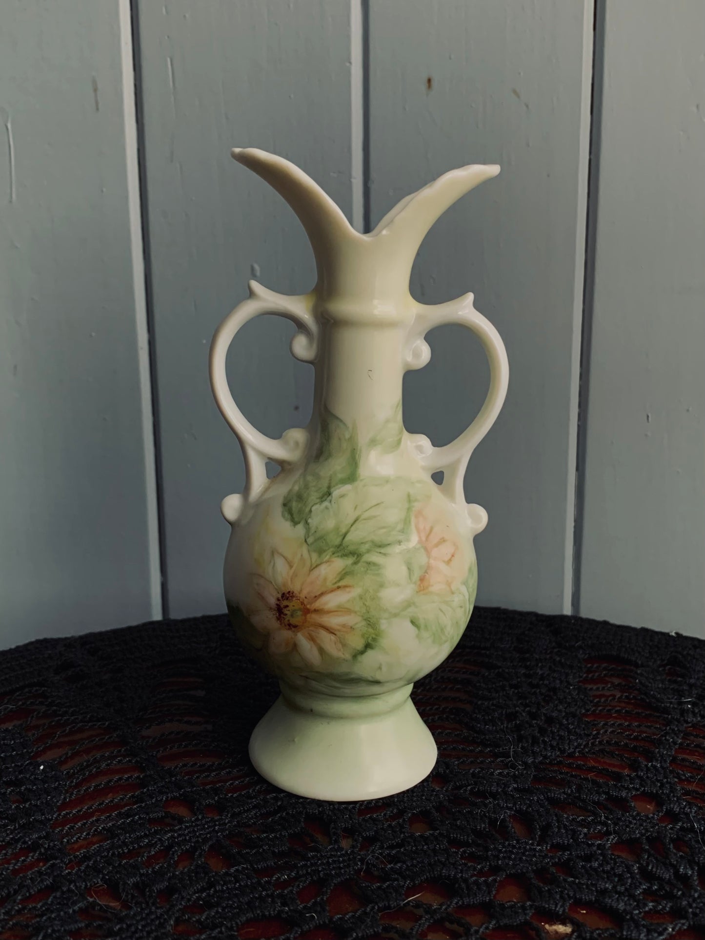 Hand painted vase