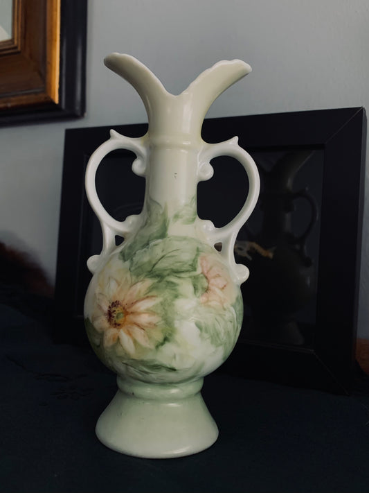 Hand painted vase