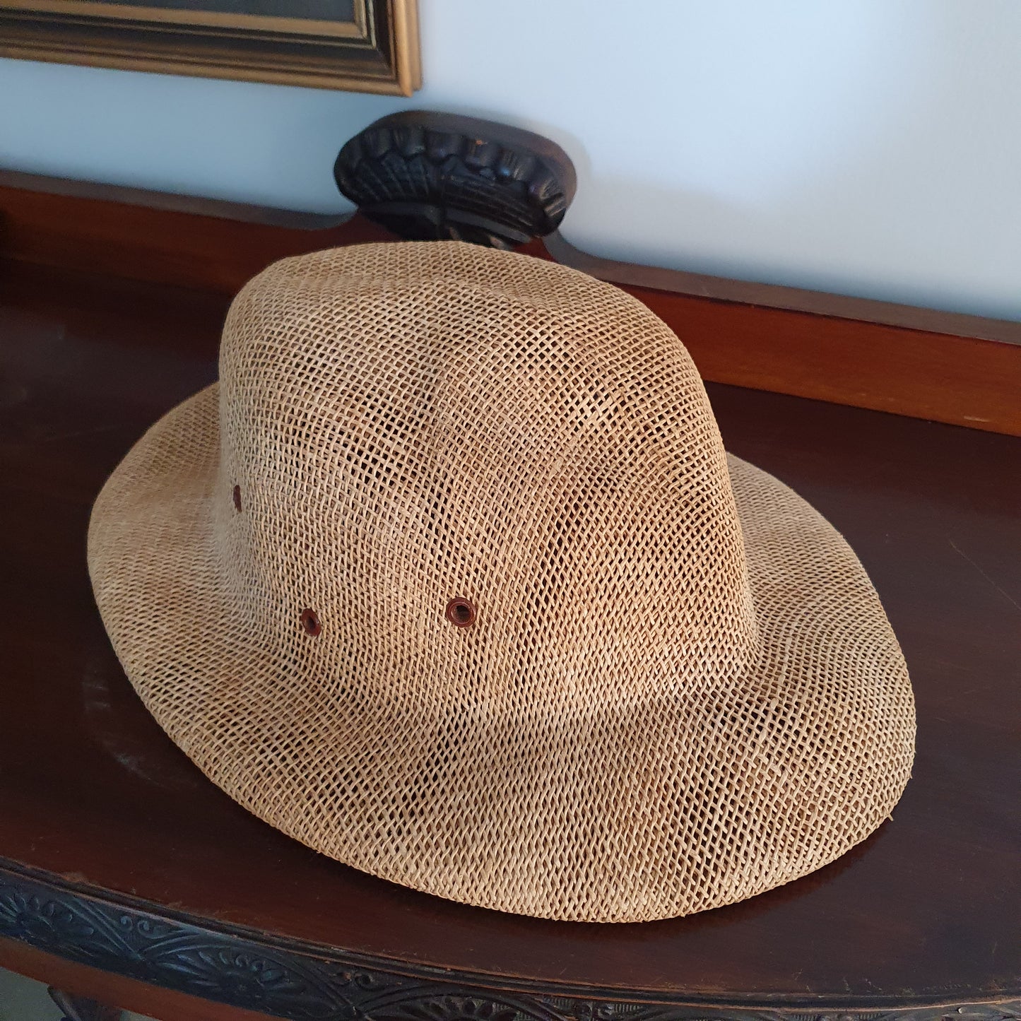 Vintage Sun Fari USA Woven Safari Hat