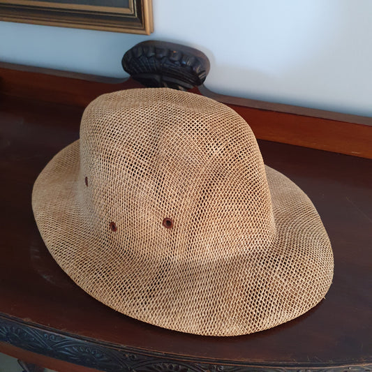 Vintage Sun Fari USA Woven Safari Hat