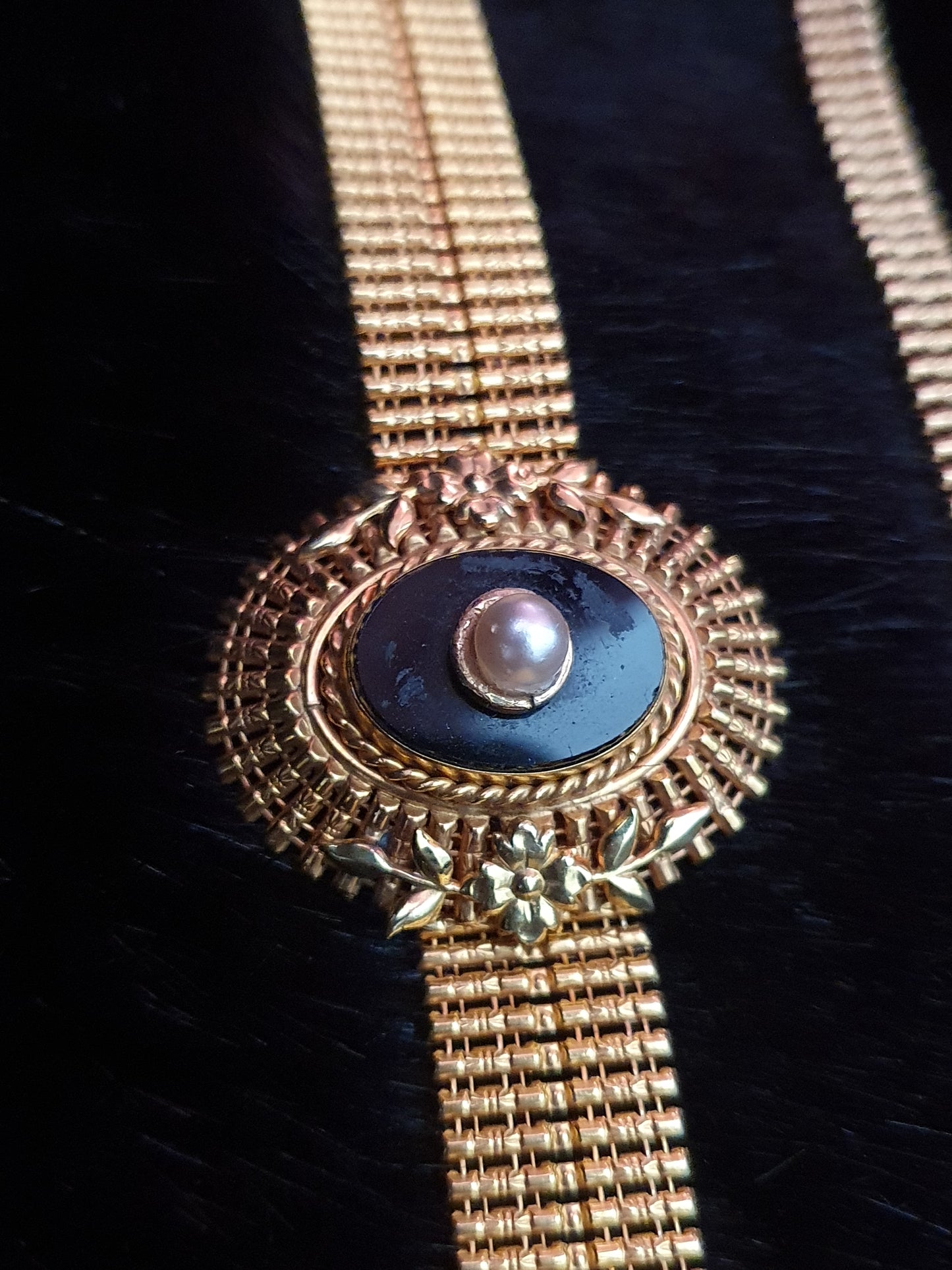 The Mourning Rose — Antique A&Z 12K Gold Filled Jewellery Suite