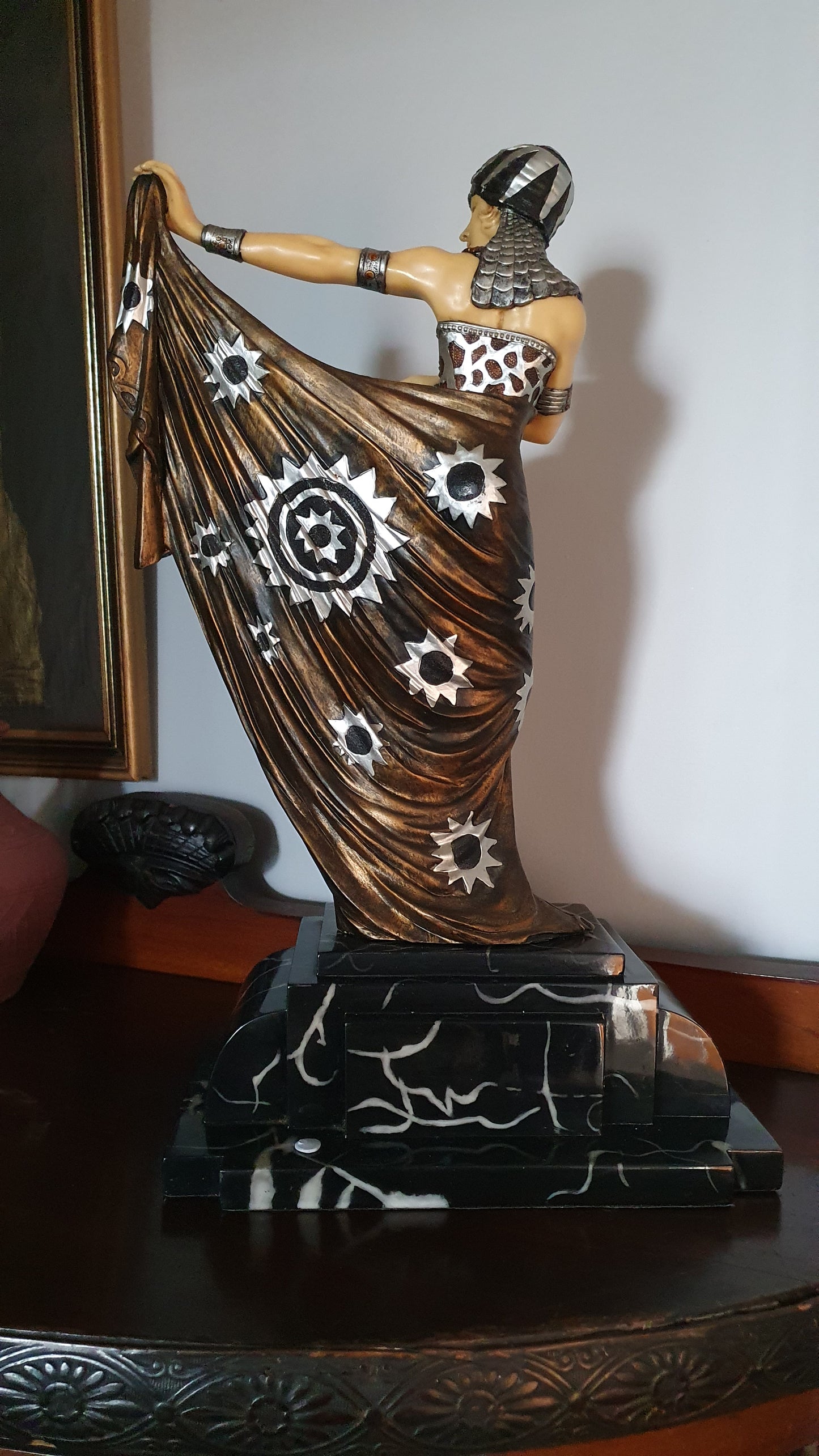 Veronese Art Deco Egyptian Dancer “Thaïs” Sculpture