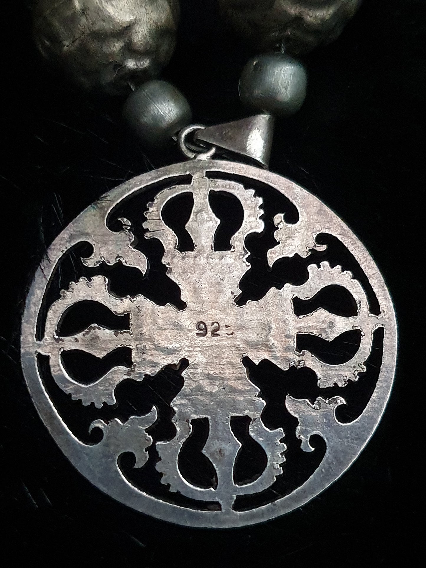 The Vajra — Vintage Tibetan Double Dorje Necklace
