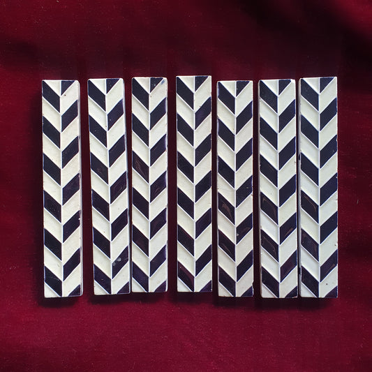 Antique Richards England Art Deco Border Tiles – Set of 7