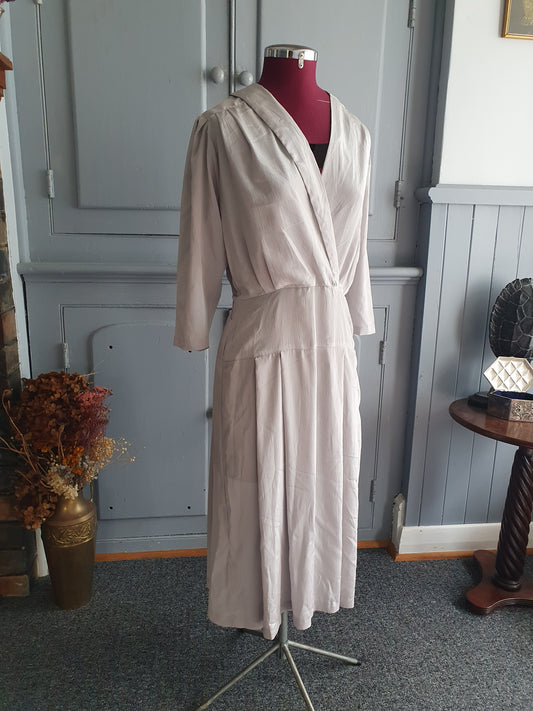 Vintage Syndicate Boutiques Draped Dress – Australian Made- Size S