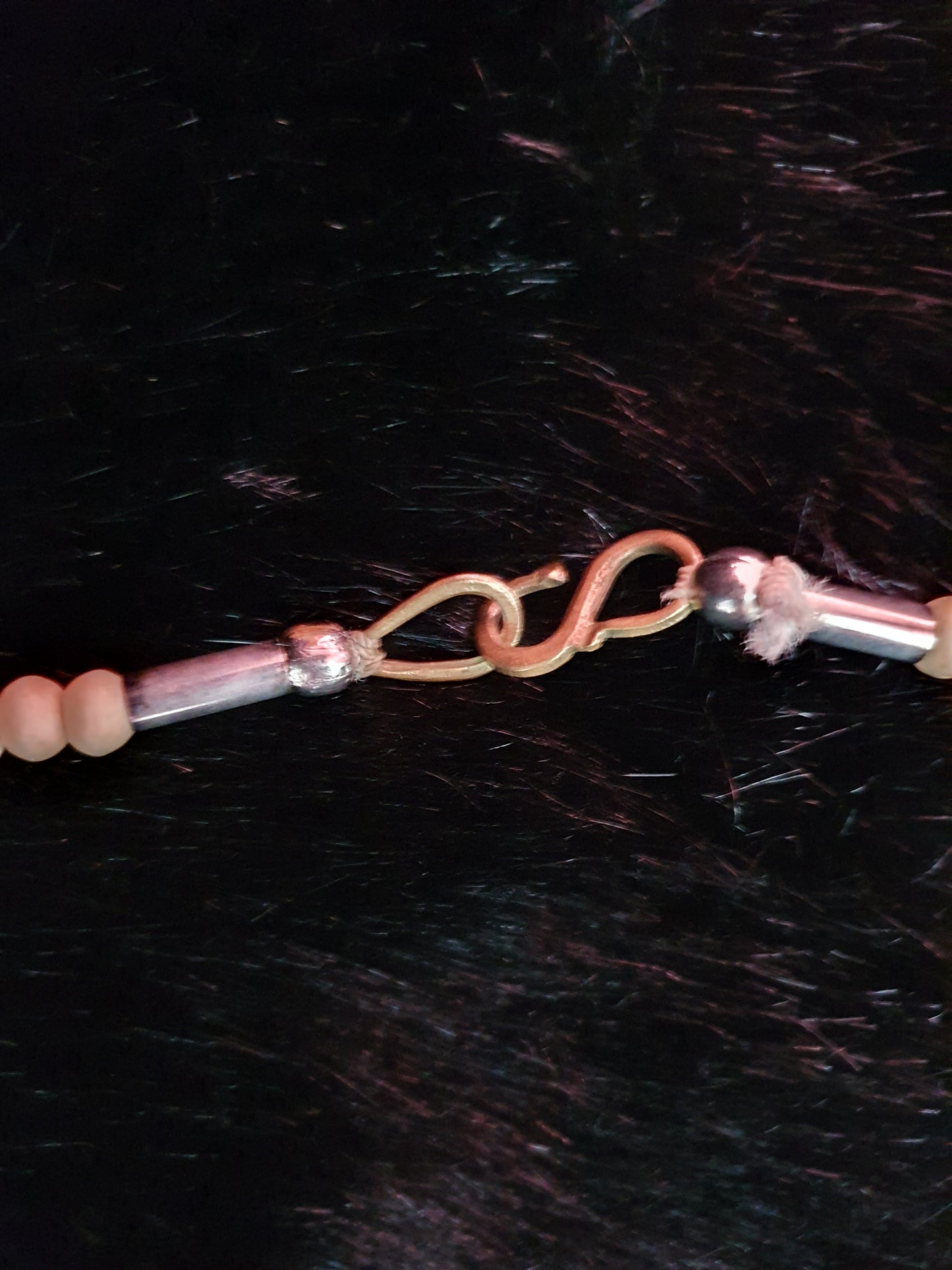 Vintage Bone Statement Necklace- 30cm