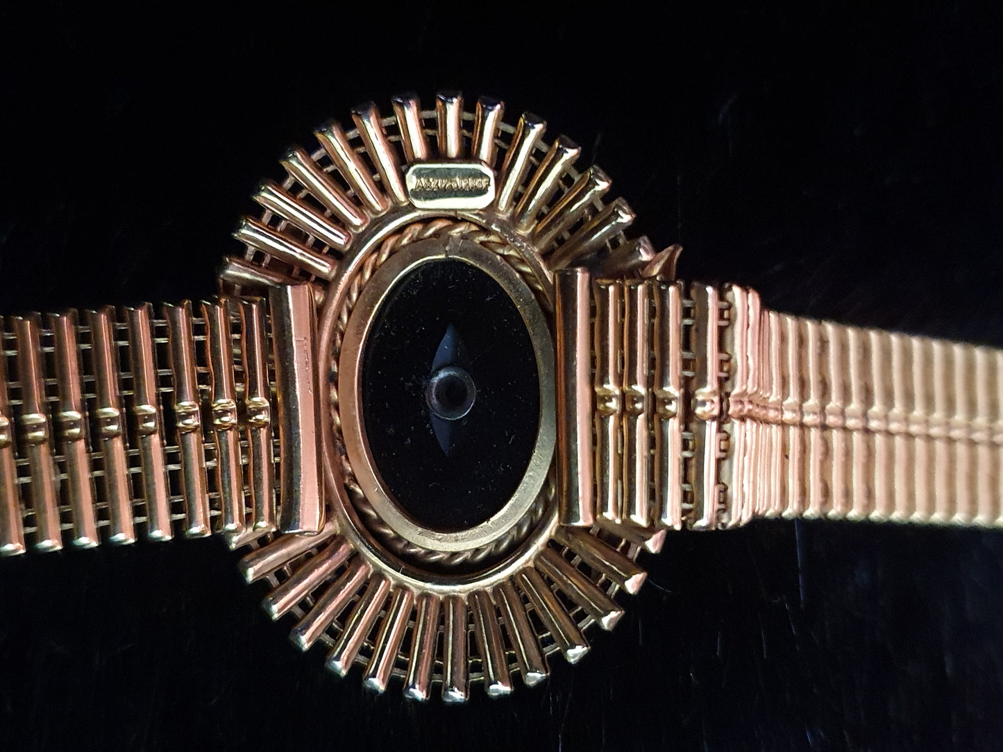 The Mourning Rose — Antique A&Z 12K Gold Filled Jewellery Suite