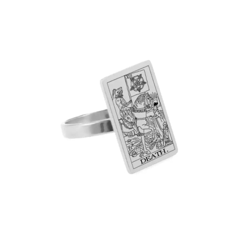 Tarot rings size 8 Assorted